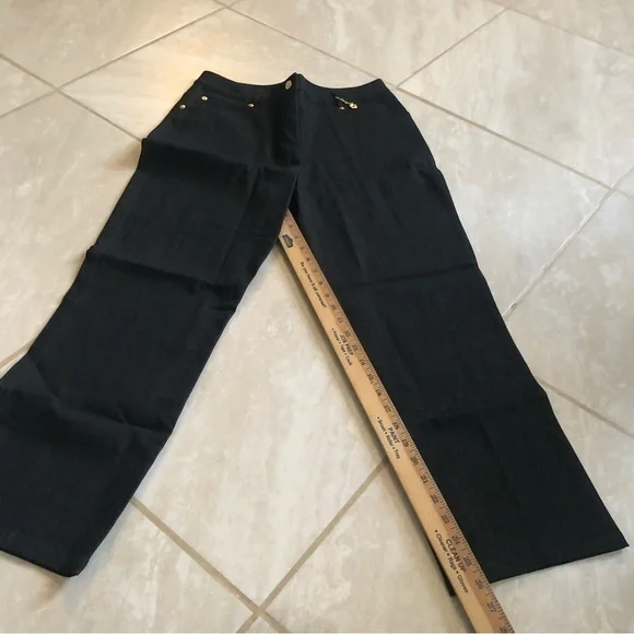 St John Jeans Wide Leg Jeans Size 8 - Picture 6 of 9